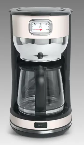 Cafetière traditionnelle blanche